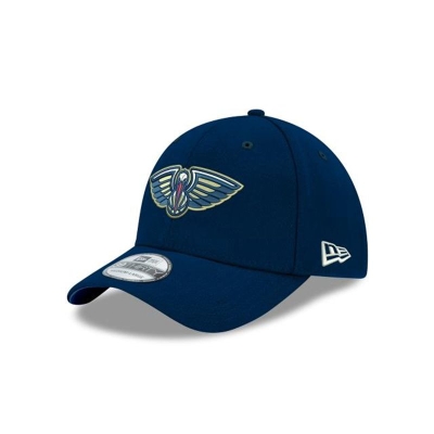 Blue New Orleans Pelicans Hat - New Era NBA Team Classic 39THIRTY Stretch Fit Caps USA3957842